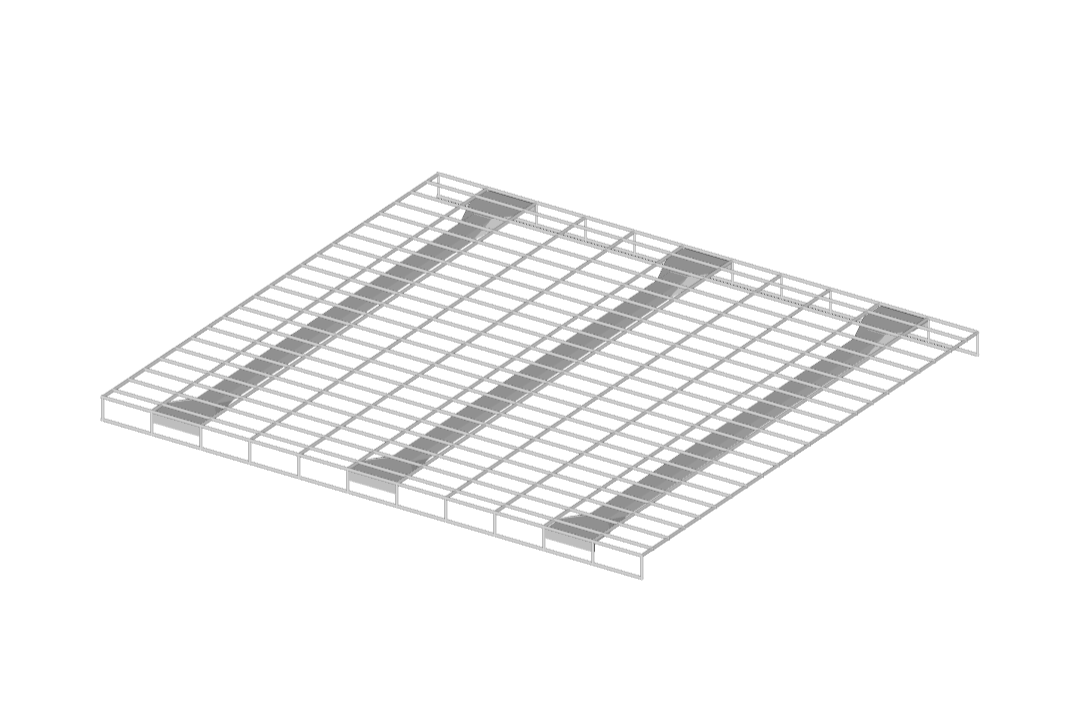 WIRE MESH DECK 42" x 52" - UNIVERSAL