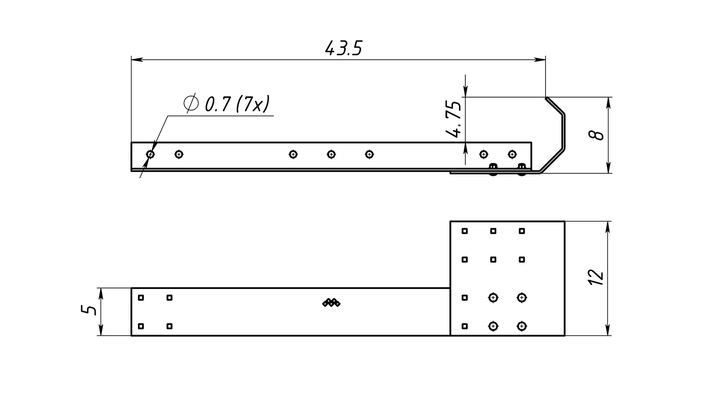 RACK END GUARD - SINGLE SIDE (LEFT OR RIGHT)