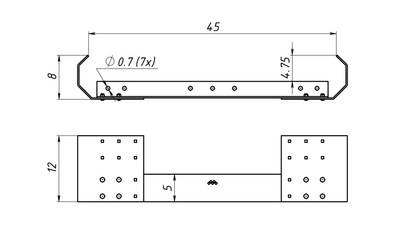RACK END GUARD - DOUBLE SIDE