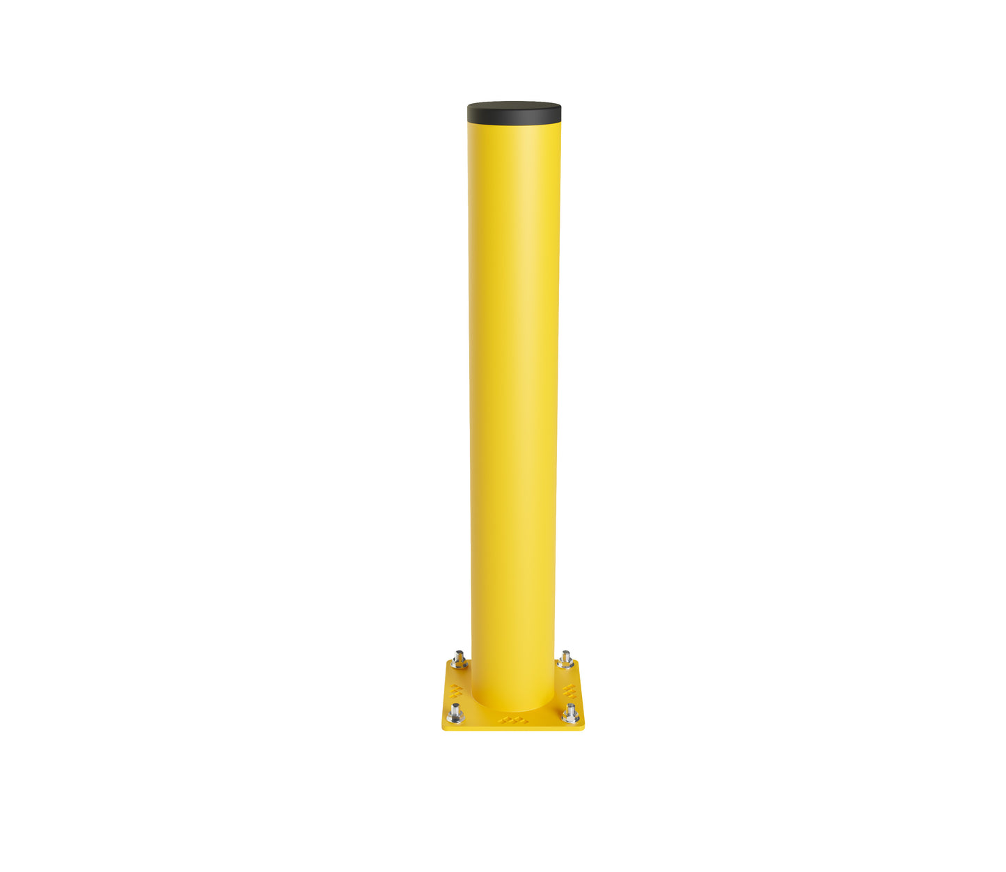 HD 6" ROUND SAFETY BOLLARD 42" HIGH